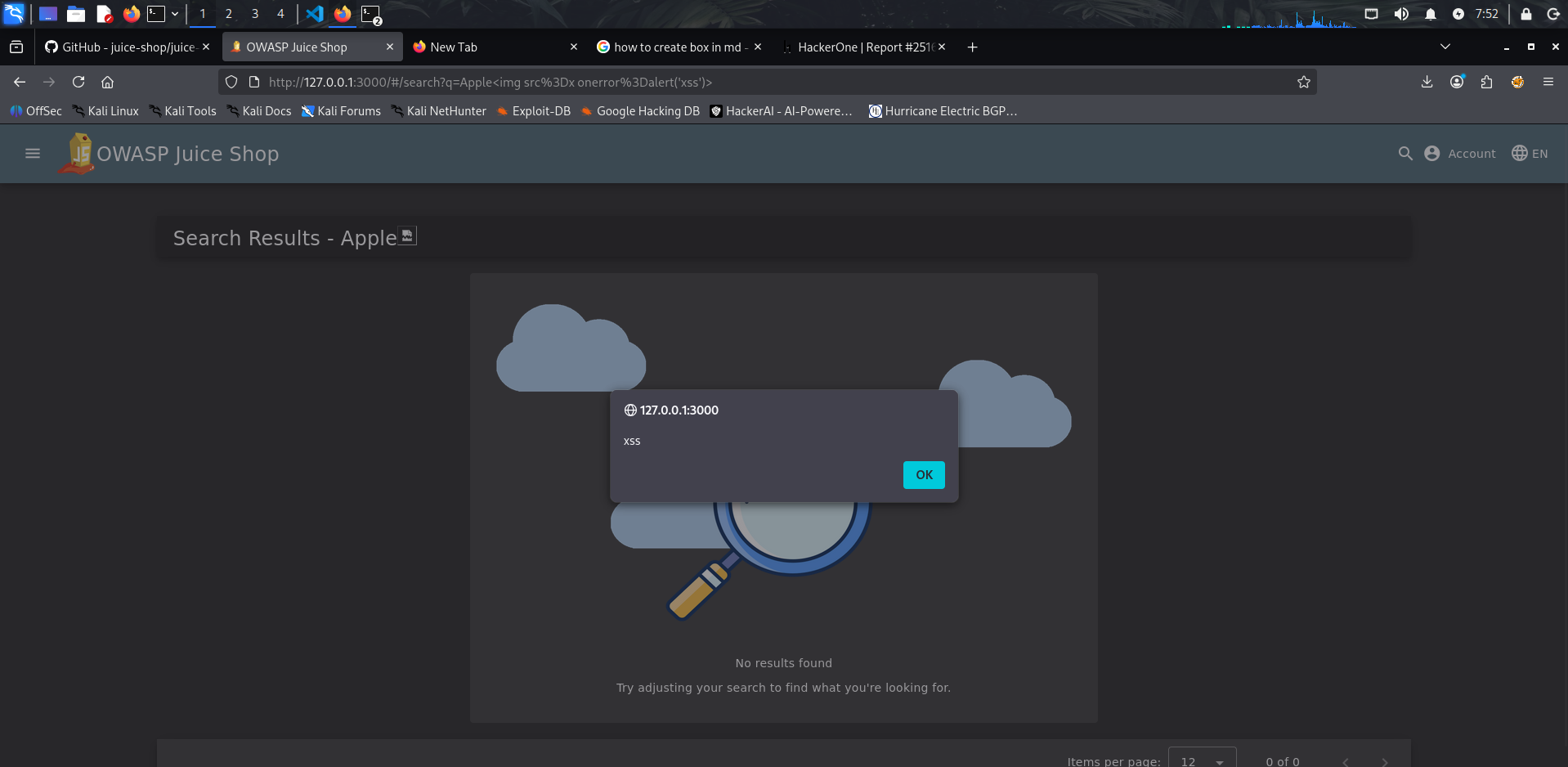 Reflected XSS
